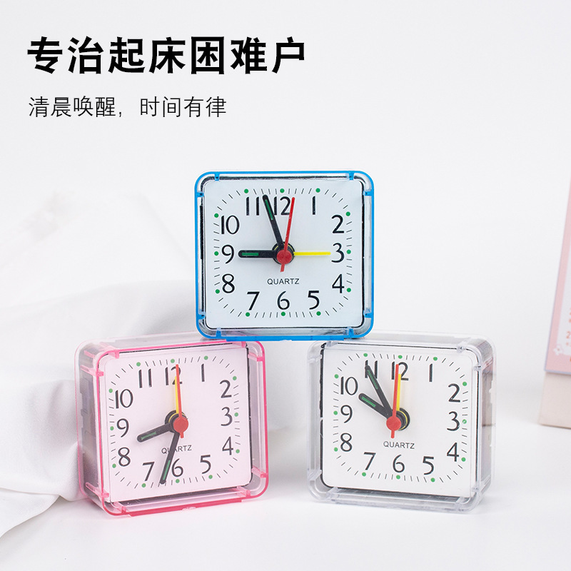 学生闹钟时尚时钟闹钟儿童专用智能闹钟卧室电子时钟家用厂家批发