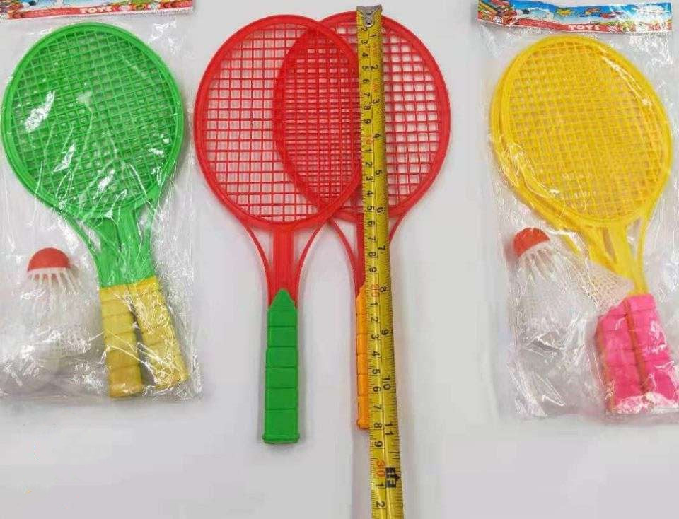 Bagged tennis rackets, badminton rackets, table tennis balls, children's toys, Yiwu one-yuan department store supply, two-yuan store toy wholesale details Picture