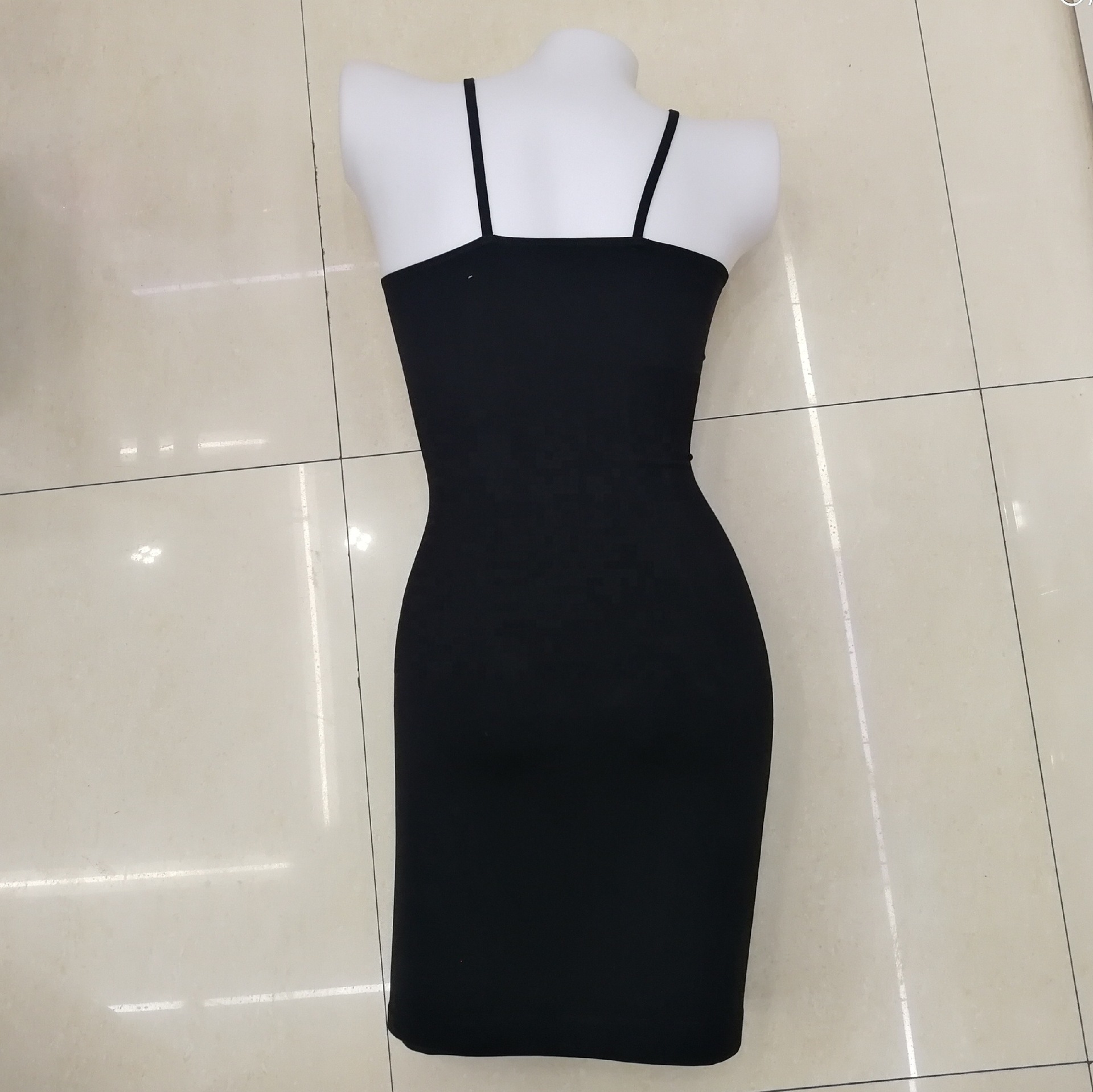 Cross-Border Supply Of Long-Term Seamless Shapewear Slip Dress Microfiber Shapewear One-Piece Skirt Shapewear Pants Specification drawing