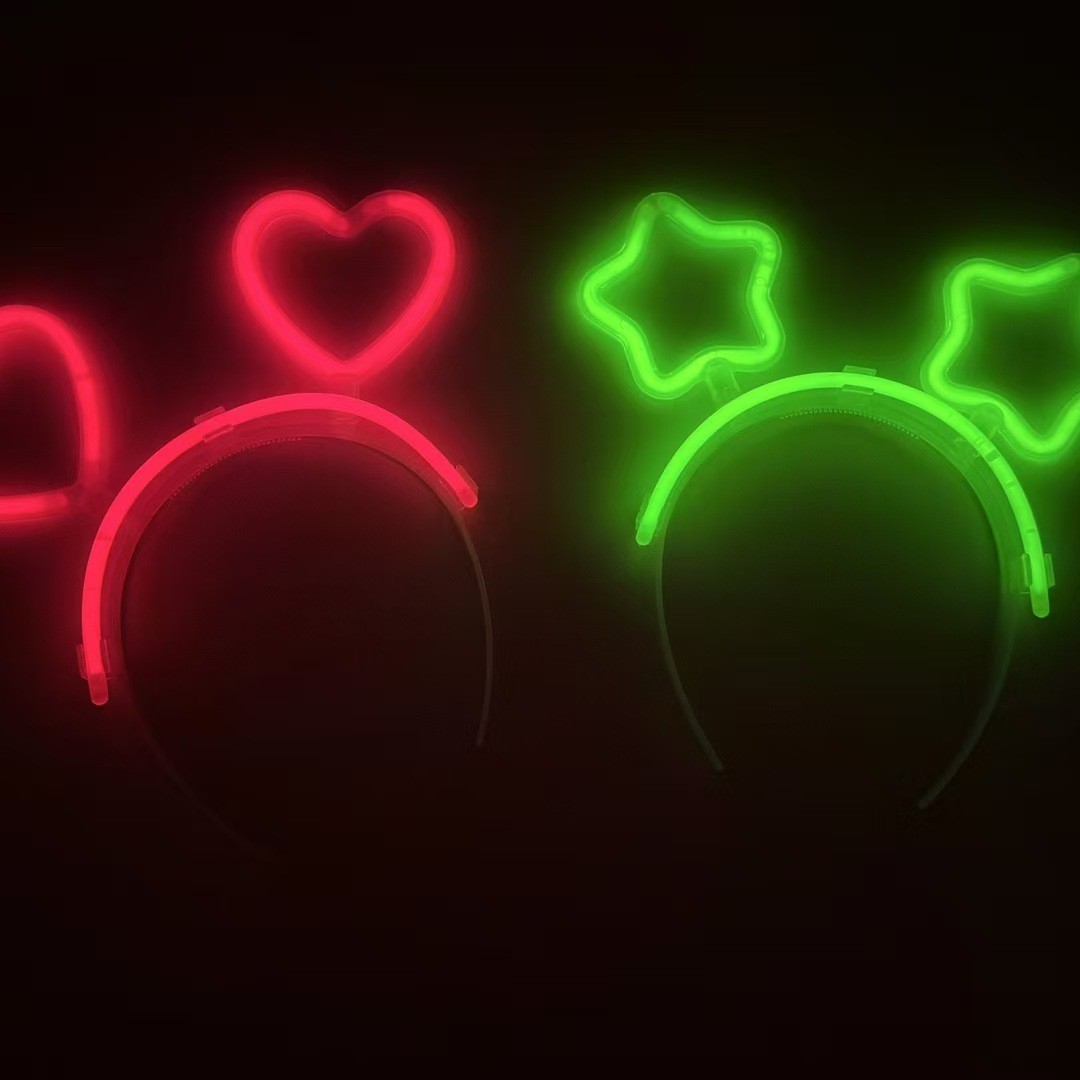 发光头箍实物图