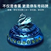 Multi-functional car moving number, car aromatherapy, temporary parking in the car, solar swan decorative essential oil Application Scenario