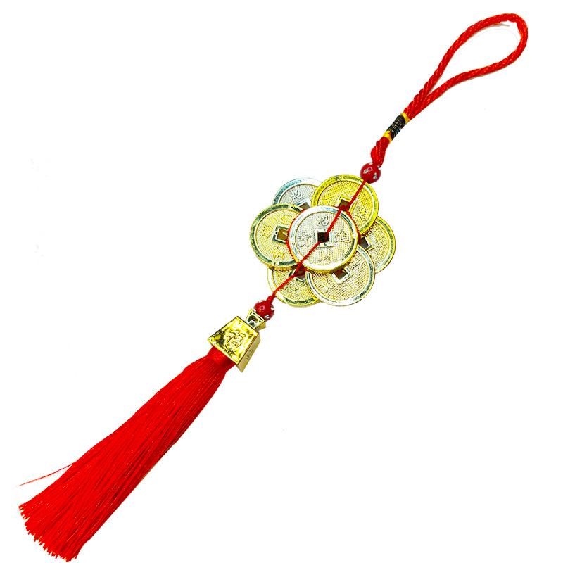 Chinese knot small pendants, door handle hanging car hanging pendants, New home New Year opening decoration atmosphere, national trend small hanging decorations Item Picture