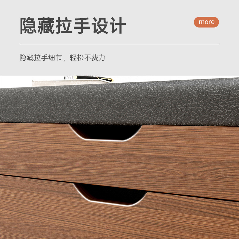 Shoe bench for shoe cabinet at home door can be seated shoe stool entry stool network red soft bag cushioned shoe rack Application Scenario