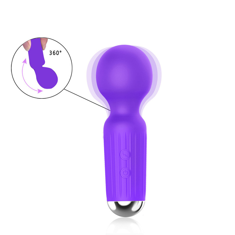 Cross-phantom Stick mini vibration stick small massage female masturbation device Sex toy Item Picture