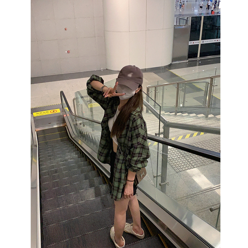 时髦复古绿色细节图