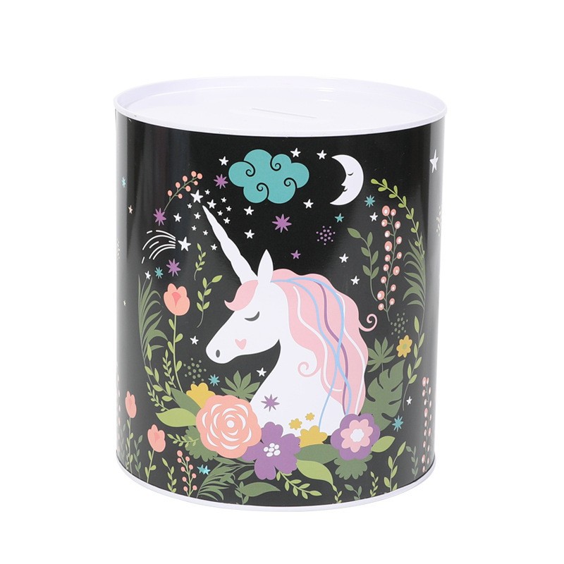 CK635 self-owned brand cartoon unicorn large piggy bank, children's creative gift, student gift, Kulomi book safe design Application Scenario