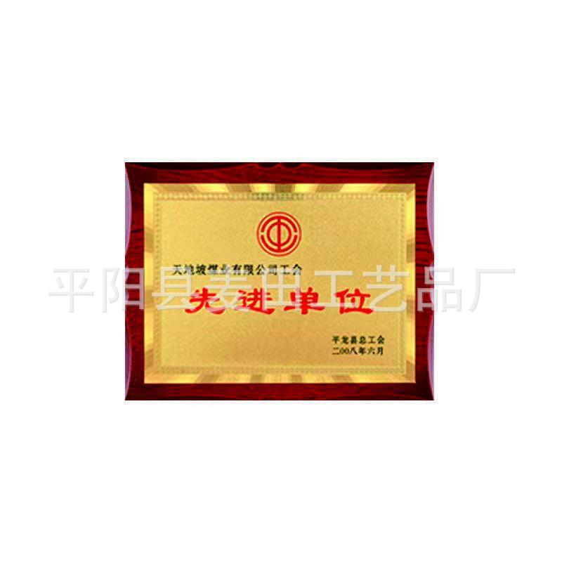 金箔奖牌制作白底实物图