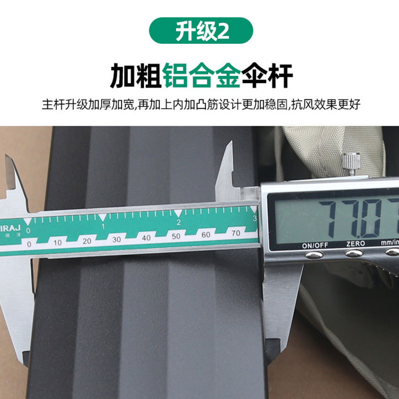 In-stock black gold steel sunshade umbrellas, outdoor four-corner umbrellas, outdoor awnings, windproof solar LED round Roman umbrellas Application Scenario