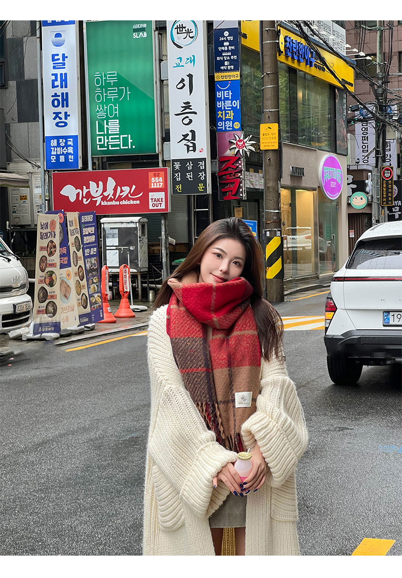 围巾女款冬季2025新款秋冬韩系氛围感情侣保暖学生高级感女士围脖详情1