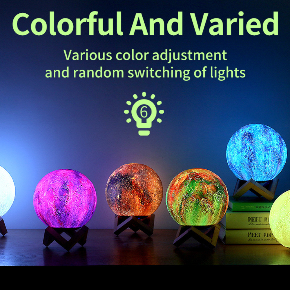 Creative Moon Light Bluetooth Speaker Wireless Creative Decoration Dazzling Sound Atmosphere Night Light New Foreign Trade Gifts Specification drawing