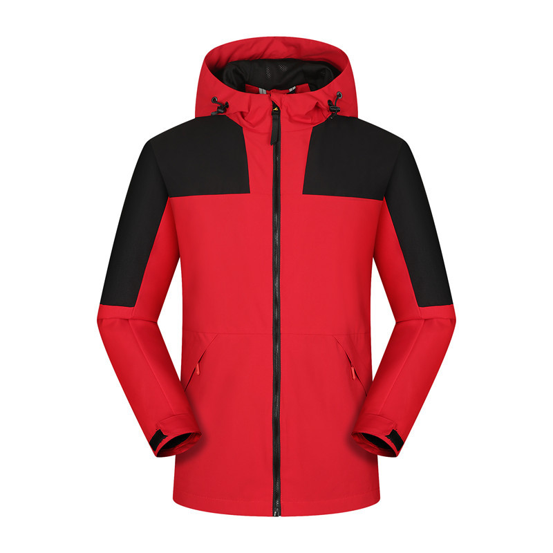 Color-matched  custom-made LOGO windbreaker workwear Application Scenario