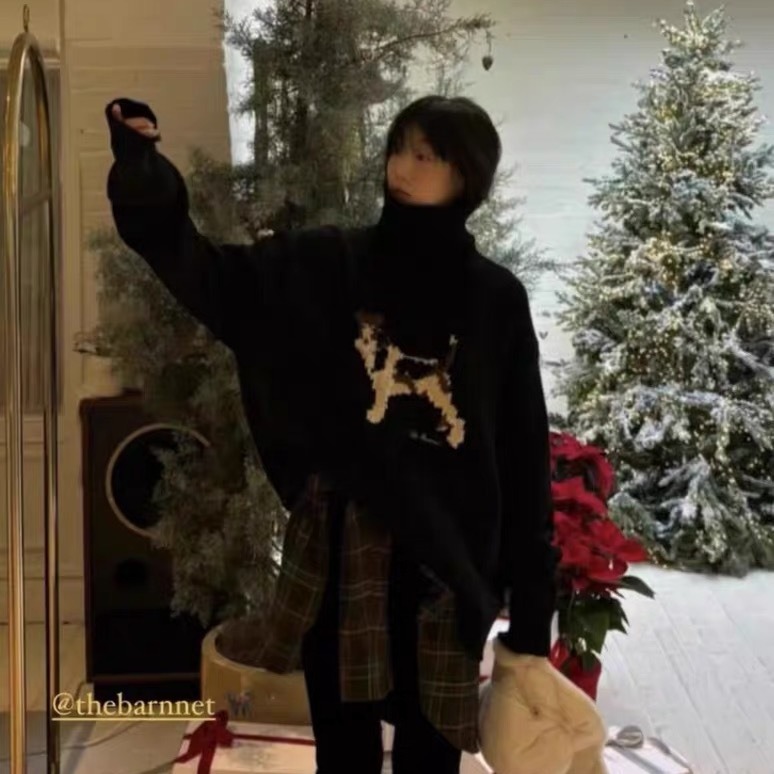 毛衣/毛衣妈妈秋冬款/德开/女装女短袖韩版/毛衫产品图