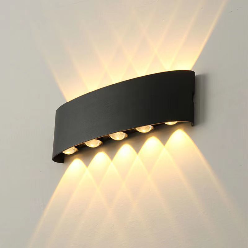 Simple wall lamp, living room background, modern bedside, corridor, staircase, hotel waterproof, indoor and outdoor corridor, courtyard, villa lamp details Picture