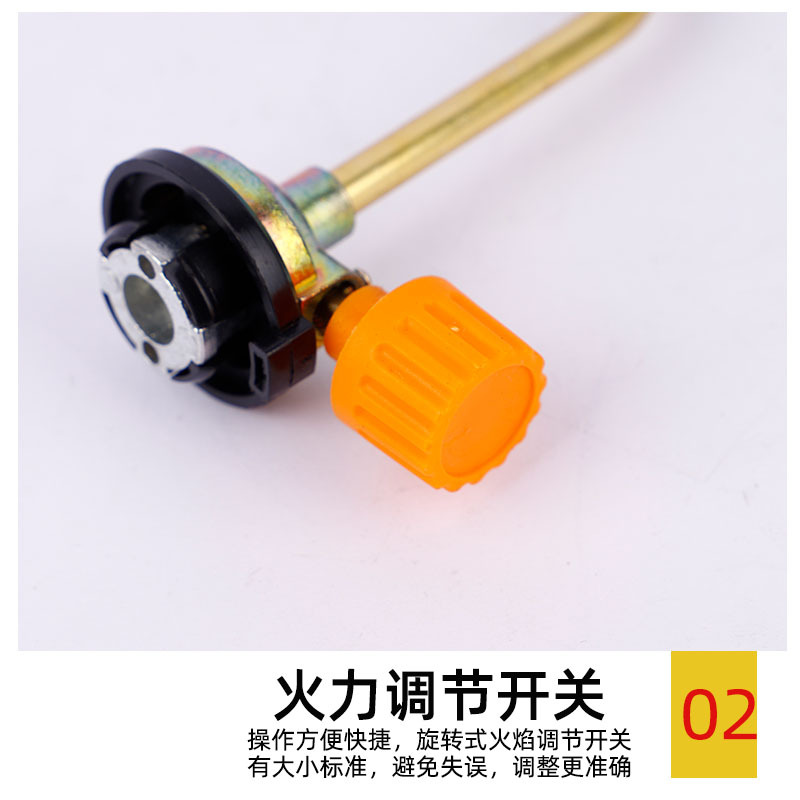 Cross-Border New Spray Gun Ignition Single Tube Pure Copper Fire Can Be Welded Air Conditioning Refrigerator Outdoor Household Barbecue Carbon Stove details Picture