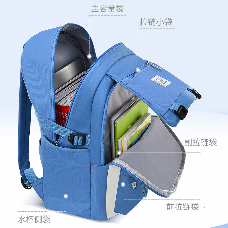 小学书包实物图