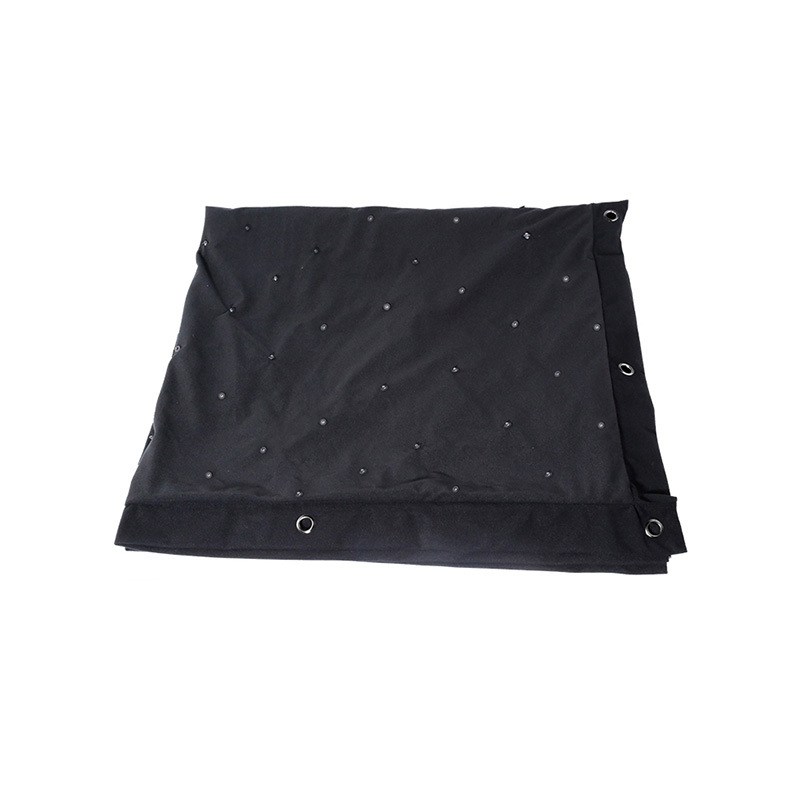 Stage lighting, background fabric, wedding performance curtain, background wall for live-streaming by Internet celebrities, LED dynamic starry sky curtain Application Scenario