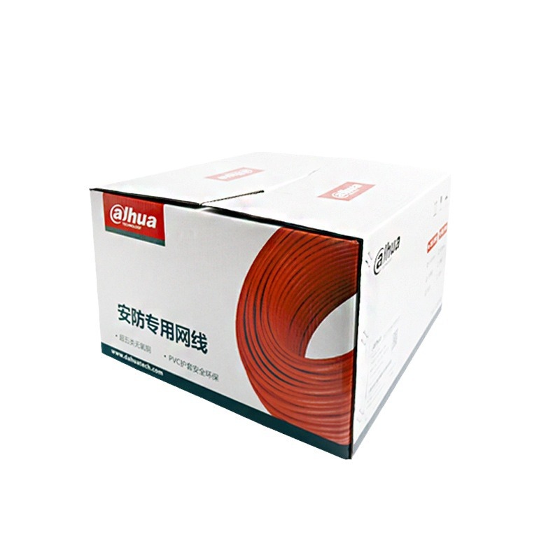 Super Category 5 national standard CAT5e security Gigabit network cable, oxygen-free copper monitoring engineering twisted-pair cable PFM920I power cord Item Picture