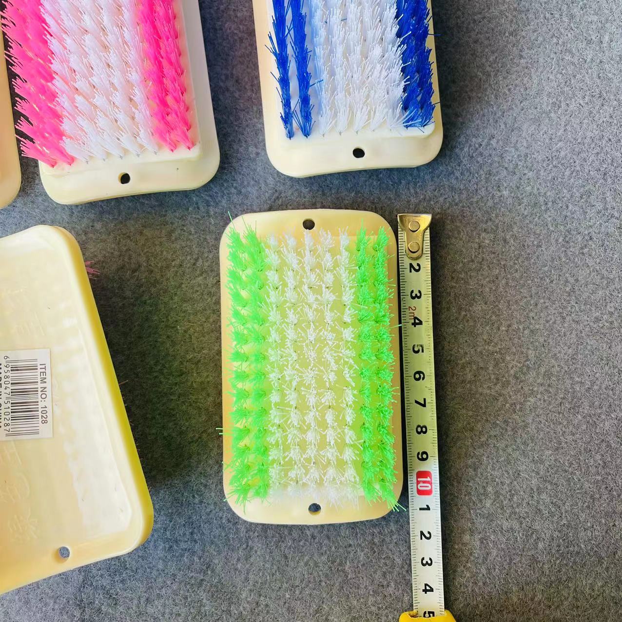 【3-7区】1028B刷 380/件塑料板刷洗衣服刷家用多功能清洁刷硬毛鞋刷洗衣刷子神器2元货源白底实物图