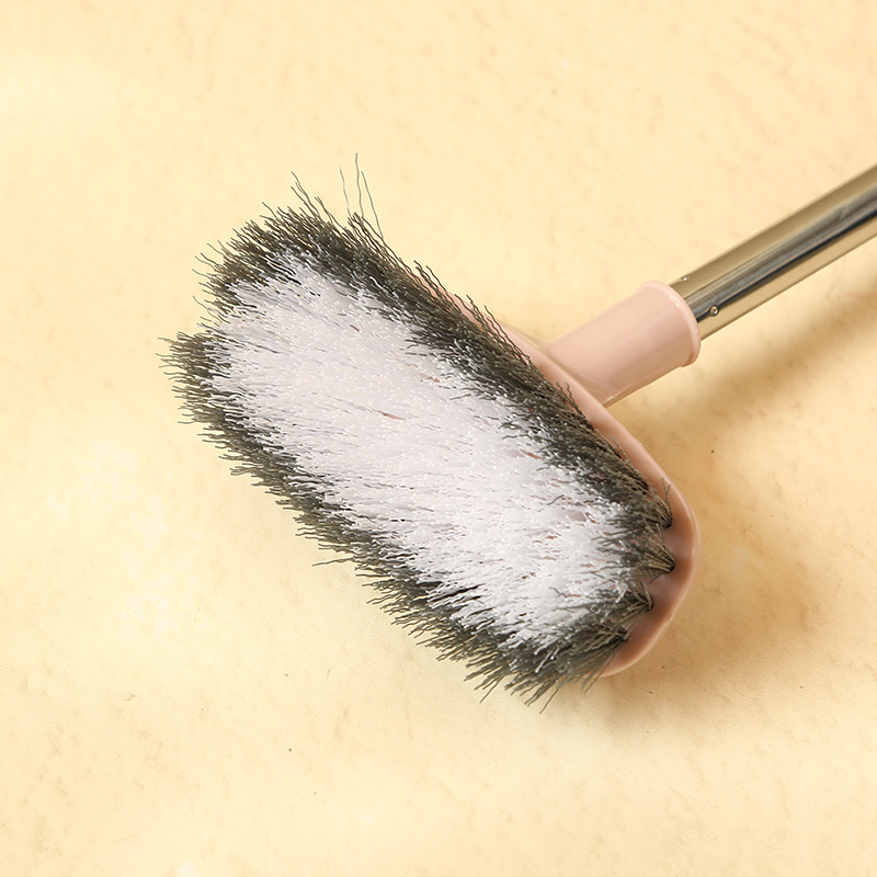 Creative household cleaning brush set Toilet clean brush Stainless steel long handle toilet brush floor brush 0436 Application Scenario