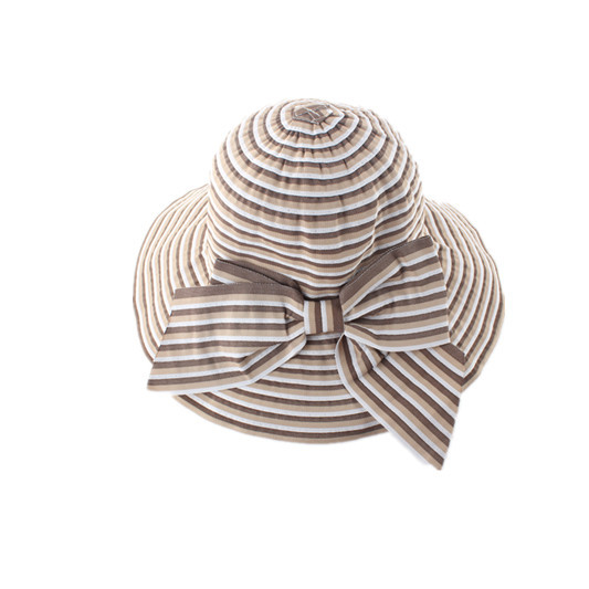 新遮阳帽女夏白底实物图