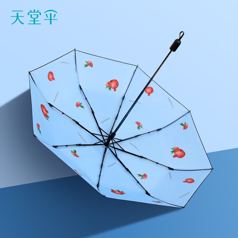黑胶遮阳伞雨产品图
