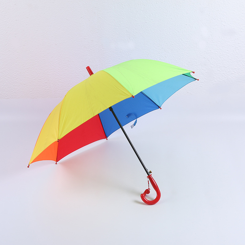 厂家批发三折/防晒遮阳晴雨/创意加粗杆彩细节图