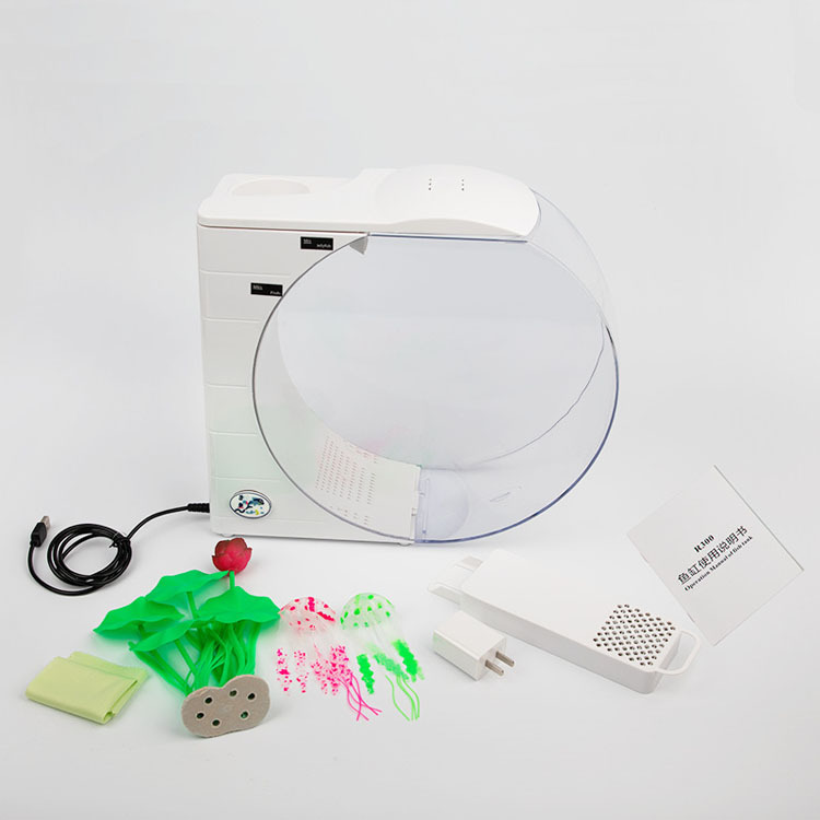 Jellyfish fish tank Multi-functional electronic mini jellyfish box new cross-border aquarium ecological fish tank manufacturers wholesale Item Picture