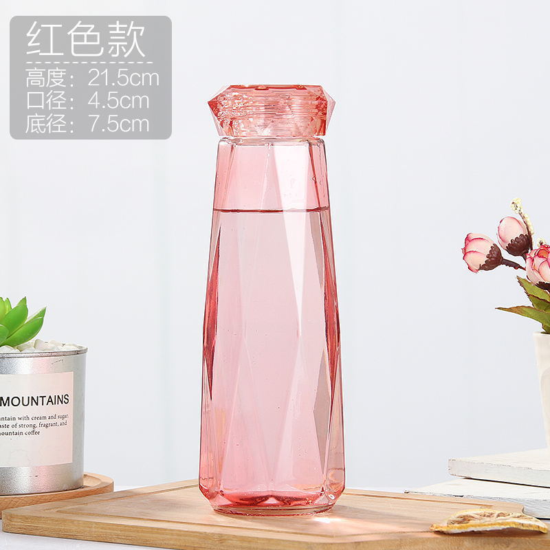 Creativo prisma glass con copa Specification image