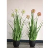 Wholesale potted plants, Nordic-style rural floral art, onion grass, simulated dandelion bonsai, soft furnishings, home and garden ornaments details Picture