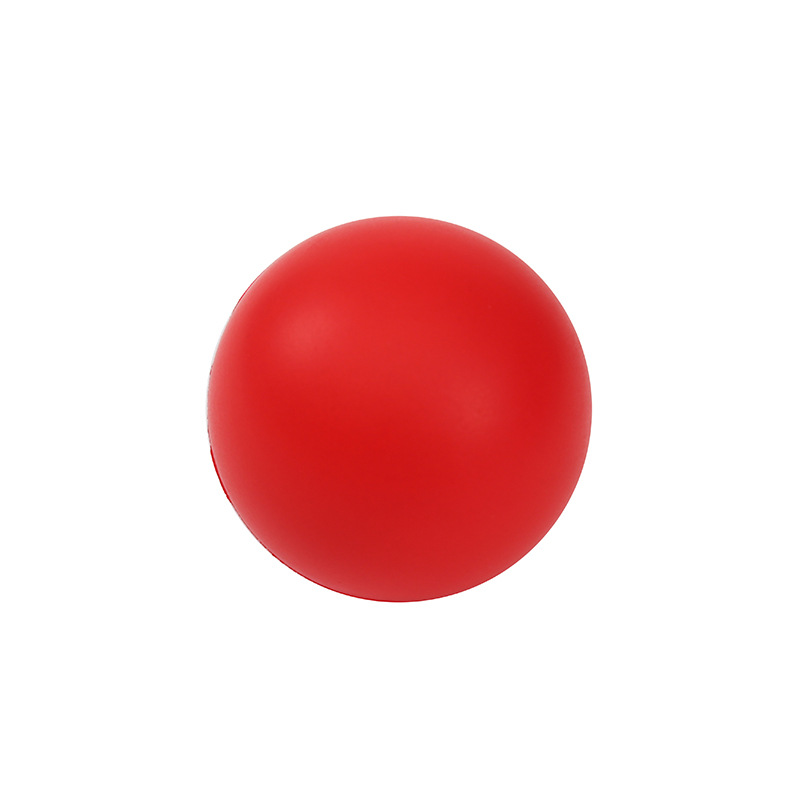 Factory Source Advertising Ball 6.3Cm Pu Foam Pressure Fixed Color Card Number Gift Ball Toy Ball Logo Application Scenario