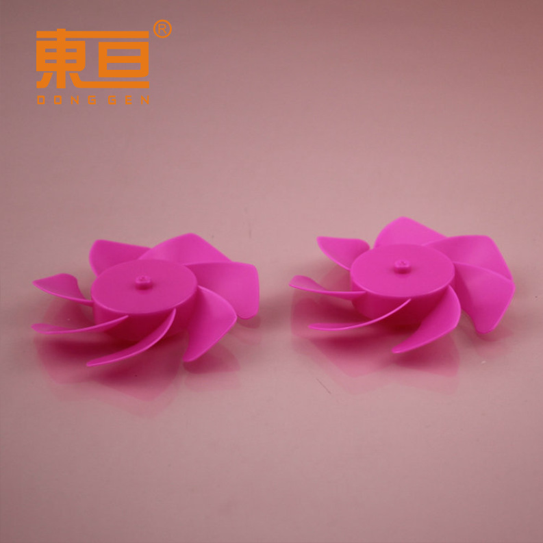 Φ677Y2A rose red 67 seven-blade fan blade propeller turbofan head paddle toy accessories Item Picture