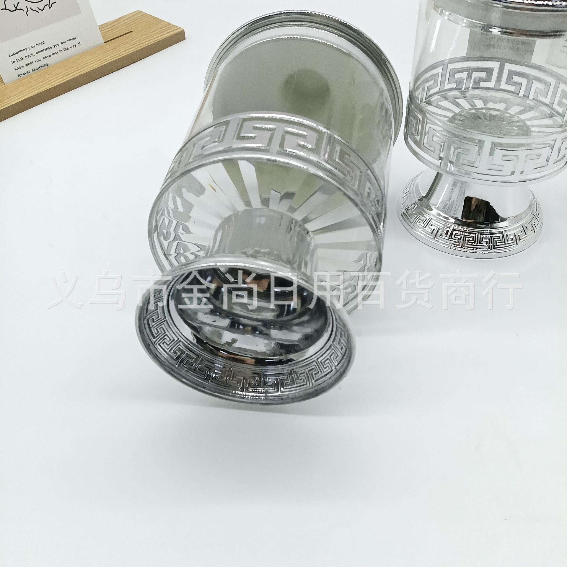 Cross-border kitchen food storage tank with base, moisture-proof sealed storage tank with lid for dried tangerine peel, coffee and tea Specification image