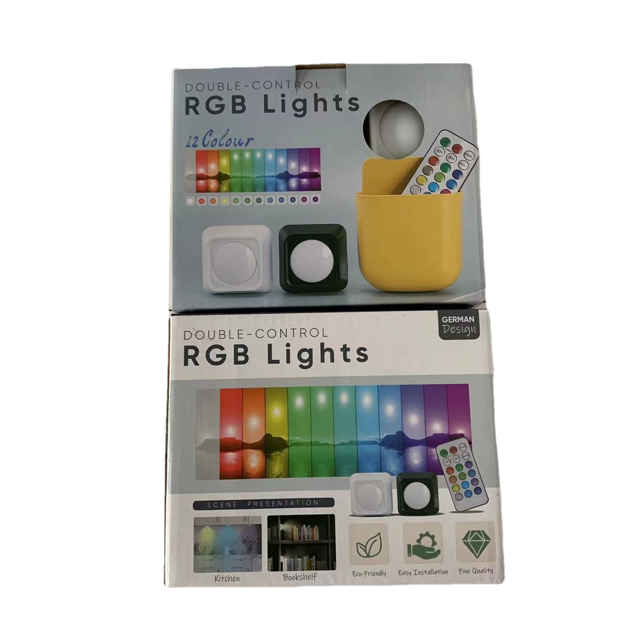 Dual-control lights, floor-standing sunset lights, ambient lights, seven-color remote-controlled color lights, background wall decorative lights, RGB seven-color color-changing lights Item Picture