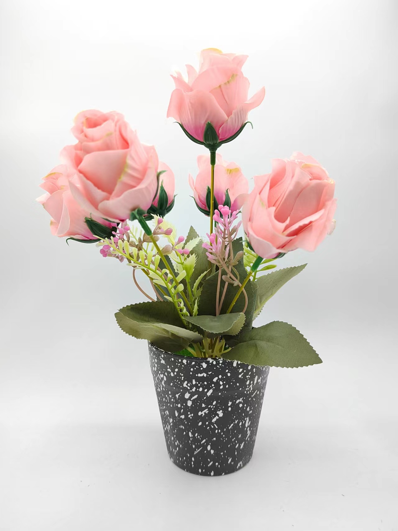 Hongsheng Simulation Process Simulation Of Six Rose Interior Decoration Hotel Decoration Office Decoration Specification drawing