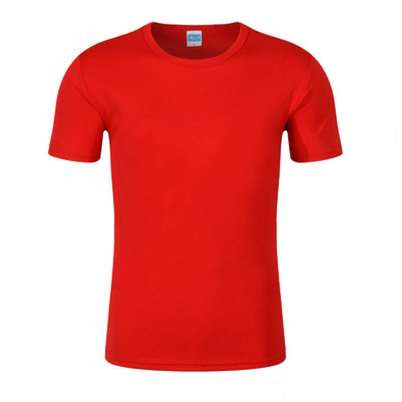 Round neck quick drying clothes customized marathon activities Tt T-shirt advertising T-shirt printed logo short-sleeved work clothes Item Picture