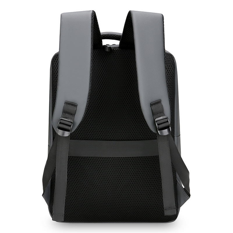 New cross-border men's business backpack, short travel and business trip computer bag, daily commuting waterproof student backpack Item Picture