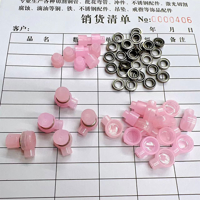 diy best-selling hair clips and hair strings, rotating small bearings, resin accessories, clothing and headwear accessories, cream glue materials Application Scenario