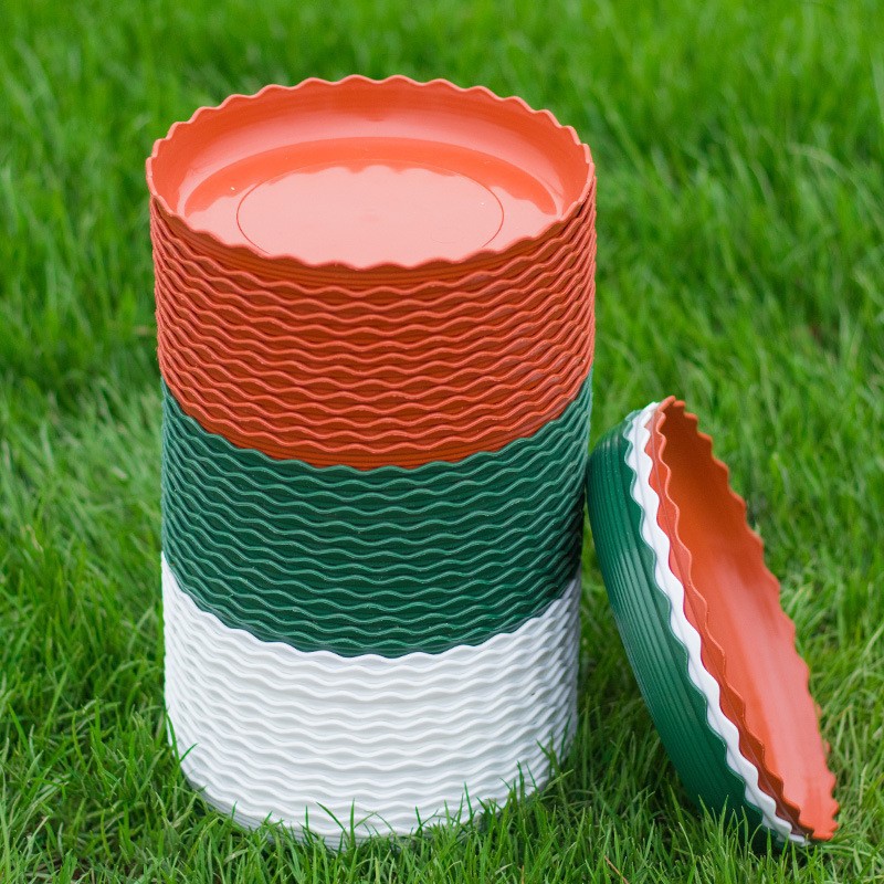 花盆托盘塑料花盘加厚底盘垫接水盘花盆垫底多肉圆形底托花盆底座