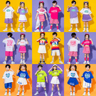 六一儿童演出服套装小学生街舞蹈表演服啦啦队幼儿园运动会班服装