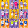 六一儿童演出服套装小学生街舞蹈表演服啦啦队幼儿园运动会班服装图