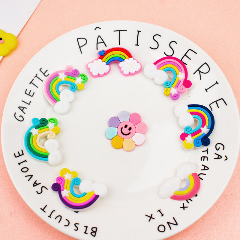 Cute Cartoon Pvc Soft Plastic Three-Dimensional Patch Mobile Phone Case Water Cup Refrigerator Decorative Paste Diy Accessories Wholesale Specification drawing