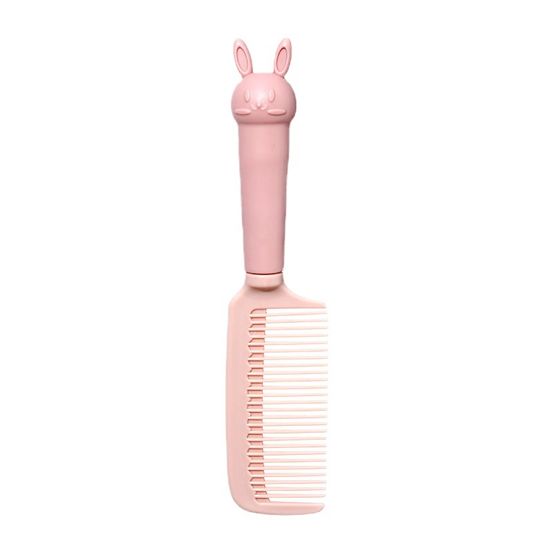 Cute Bunny Comb Wholesale Cartoon Girl Hair Comb Child Fairy Comb Portable Long Hair Smooth Anti-Static Comb Item Picture