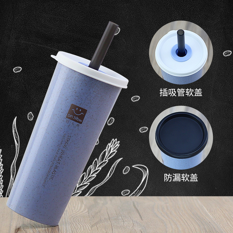 厂家直供小麦/吸管杯/塑料杯产品图