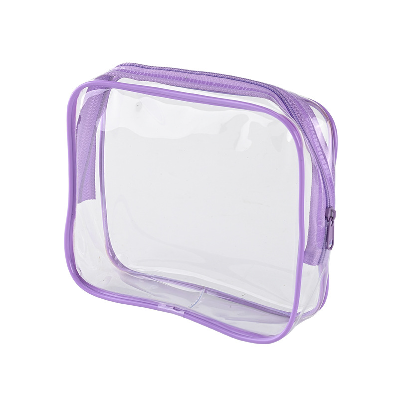 Transparent Makeup Bag Packaging Bottle Multi-Color Bag Portable Travel Toiletry Bag Pvc Large Capacity Storage Bag Manufacturers Wholesale Item Picture