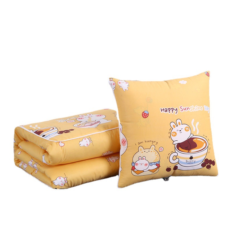 抱枕被子两用办公室午睡枕车内枕头沙发靠背汽车靠垫靠枕空调被