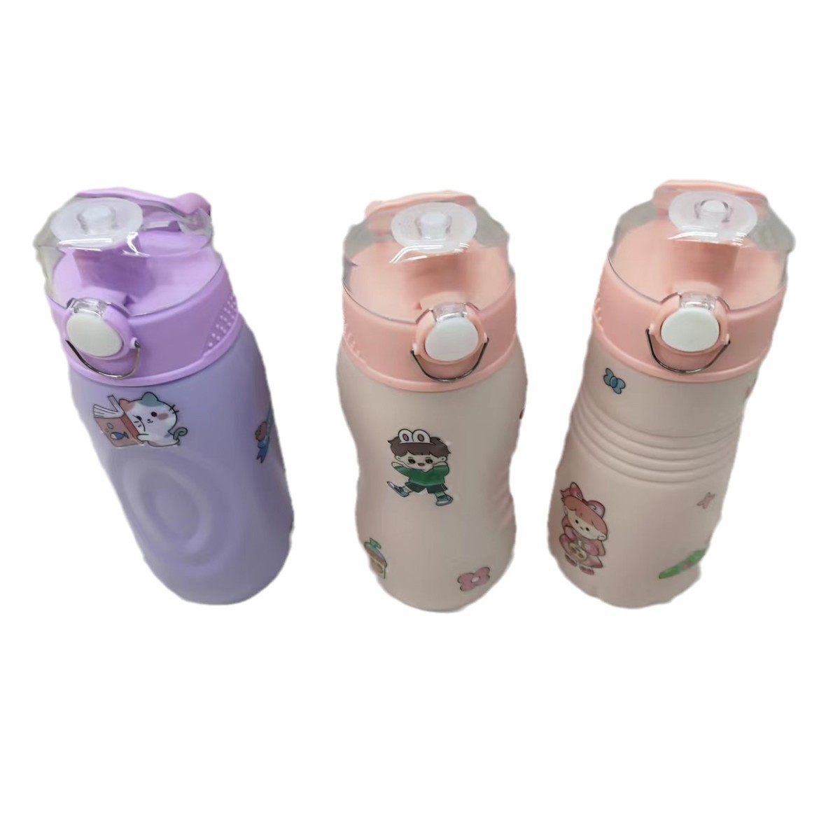 New outdoor plastic portable rope jumping cup, sealed and leak-proof plastic cup, large-capacity sports direct drinking cup Item Picture