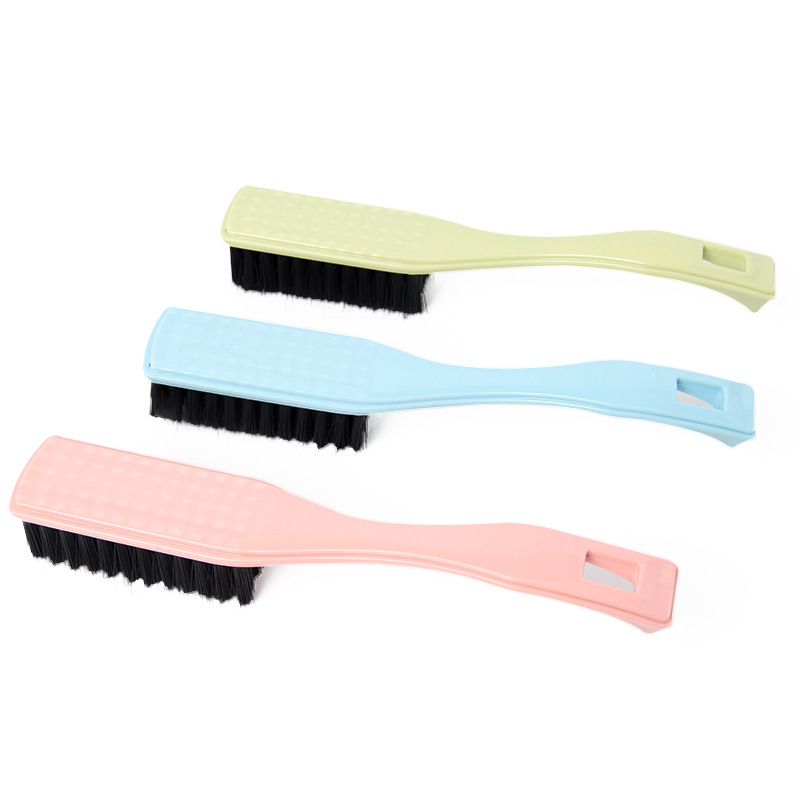 Candy-colored multi-functional shoe brushes, household simple soft-bristled shoe brushes, creative long-handled brushes, two-yuan store wholesale supply Item Picture