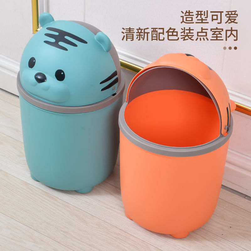 垃圾桶/摇盖式垃圾桶40L/不锈钢垃圾筒/大型垃圾桶/不弯腰垃圾桶细节图