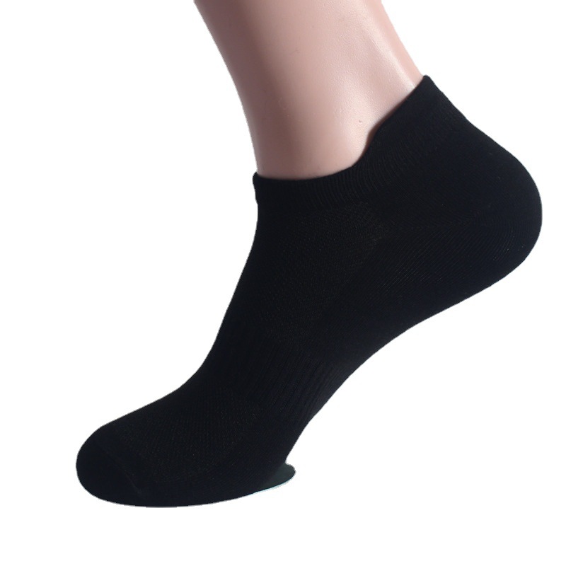 Men's Socks Plus Size Sports Socks Lift Ear Mesh Boat Socks Spot Wholesale Student Running Socks Solid Color Socks For Men Item Picture