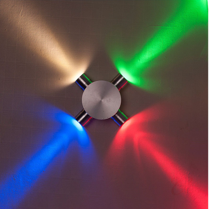Color LED wall lamp background wall decorative lights KTV bar red screen Douyin corridor spotlights corridor lights
